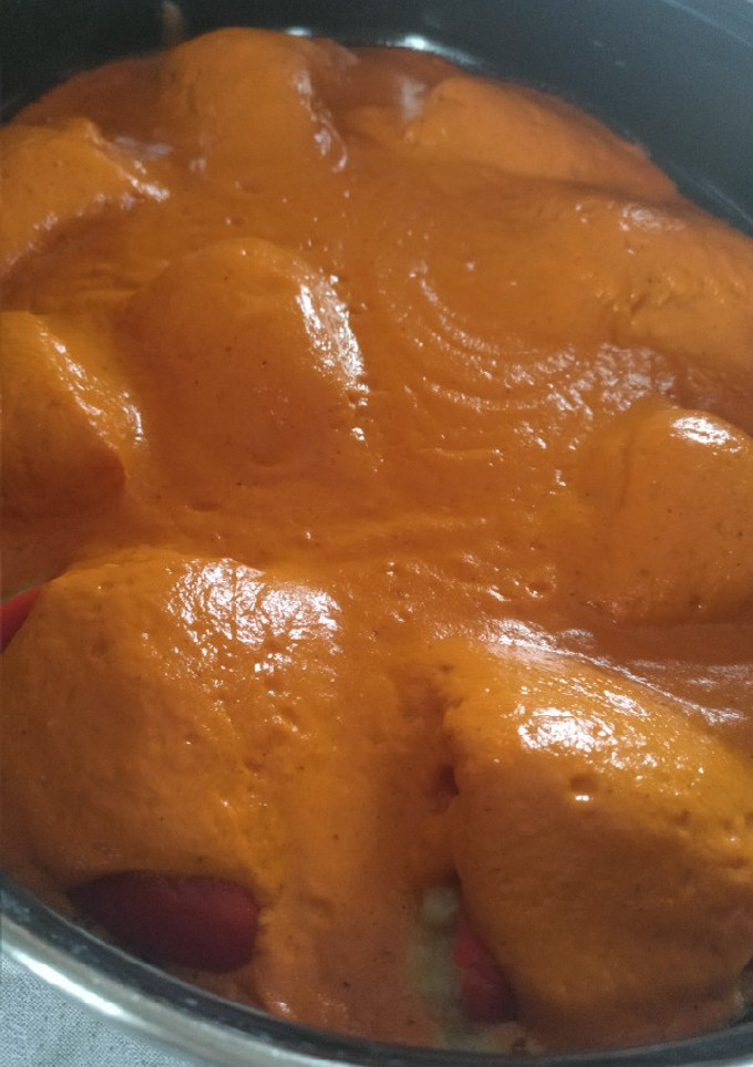 Una foto de Pimientos de piquillo rellenos de atún y setas