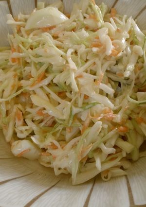 A picture of Coleslaw.