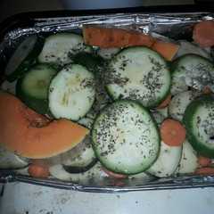 Foto principal de Pescado al horno con verduras