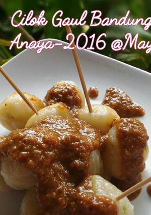 Foto resep Cilok Gaul Bandung yang selalu bikin kangen