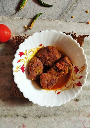 A picture of Dhokar Dalna Recipe.
