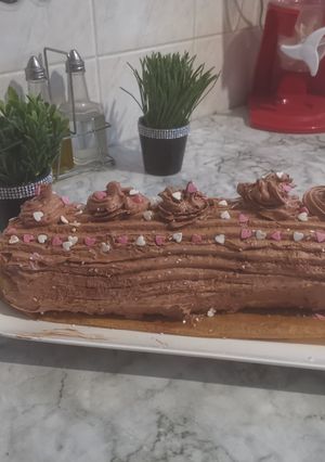 Une photo de Gâteau roulé