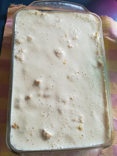 Una foto de Pastel reciclado