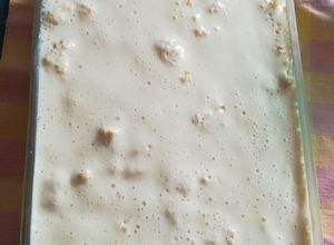 Una foto de Pastel reciclado