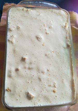 Una foto de Pastel reciclado