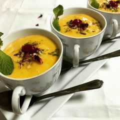 A picture of Apricot Shrikhand.