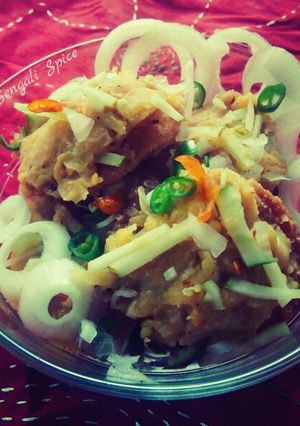 A picture of Dhakaiya Bhelpuri/ঢাকাইয়া ভেলপুরি/Bangladeshi Bhelpuri Recipe.