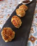 Mini nuggets-bocaditos de Pollo al Horno // Baked Chicken Nuggets