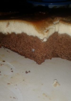Una foto de CHOCOFLAN O TORTA IMPOSIBLE 😀