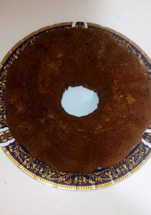 عکسی از دستور کیک کاپوچینو