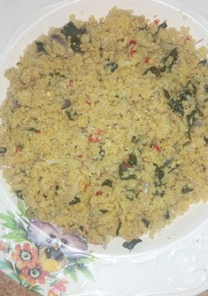 Dambun shinkafa ainihin hoton girkin