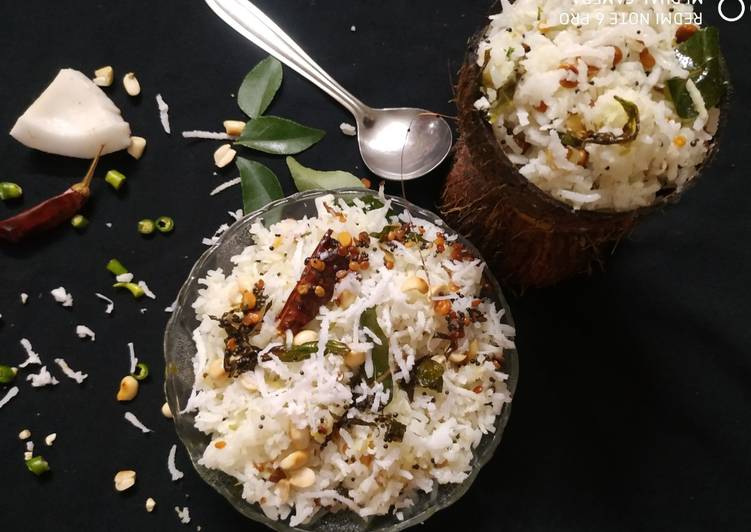 Step-by-Step Guide to Prepare Super Quick Homemade Coconut rice