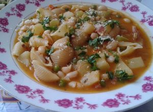 Una foto de Minestrone