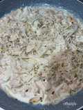 Fettuccine Konyaku Chicken Creamy