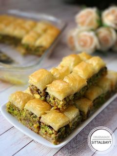 صورة لوصفة بقلاوة البيت