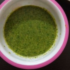 A picture of Palak Soup.