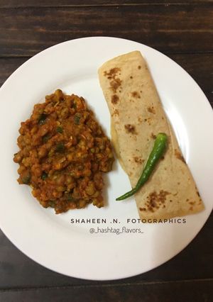 A picture of Moong Dal sabzi.