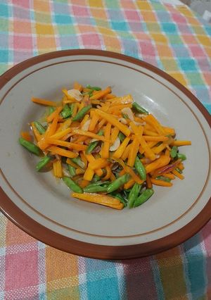 Foto resep Oseng Wortel Kacang Panjang