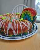 Rainbow Bundt Cake
