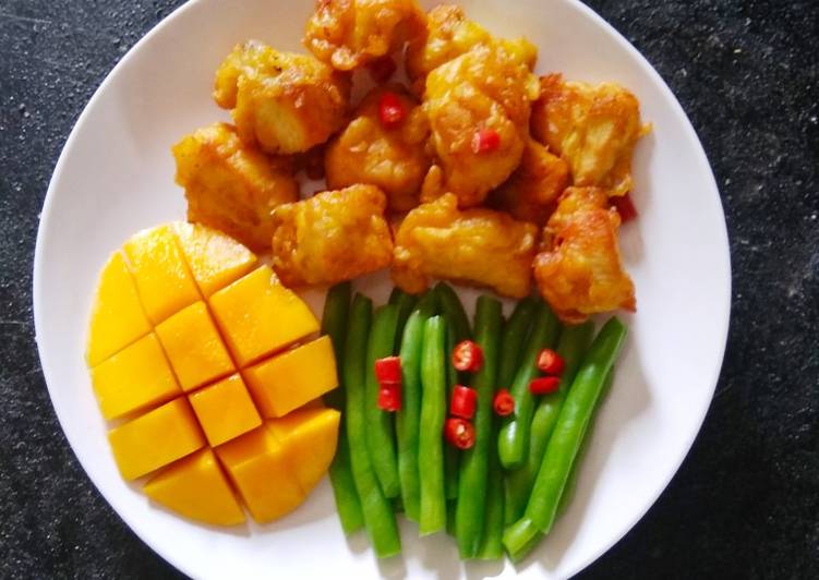 Ayam goreng popcorn goreng bawang-Resep Olahan Daging Kambing