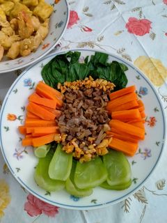 Foto resep Ca Daging Sayuran
