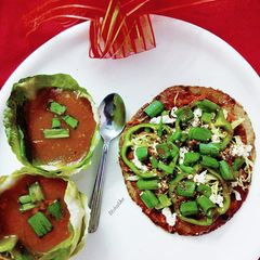 A picture of Pearl Millet Veggies Pizza.