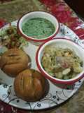 Chokha aur sattu stuff bati