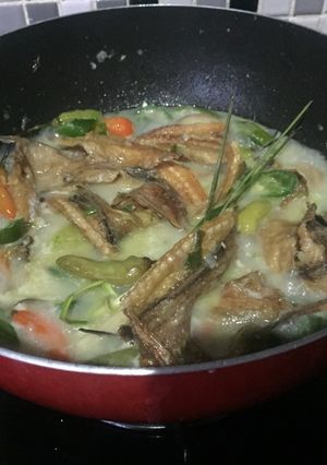 Foto resep Ikan asin kuah pedas
