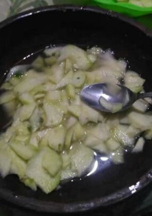 Foto resep Rujak Mangga manis pedas