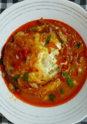 Foto resep Telor Ceplok Masak Santan