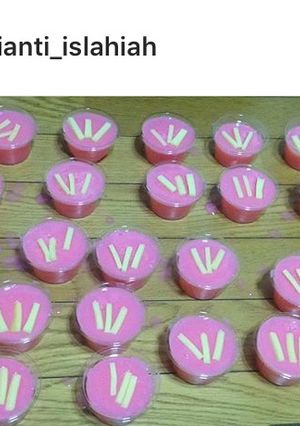 Foto resep Puding Strawsuju (Strawberry Susu Keju)
