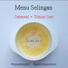 A picture of MPASI 7 bulan.