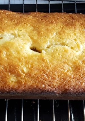 Una foto de Budín de pera