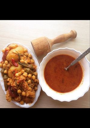 عکسی از دستور دیزی وگان