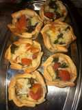 Canastitas caprese 😋