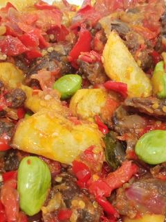 Foto resep Dendeng Balado basah