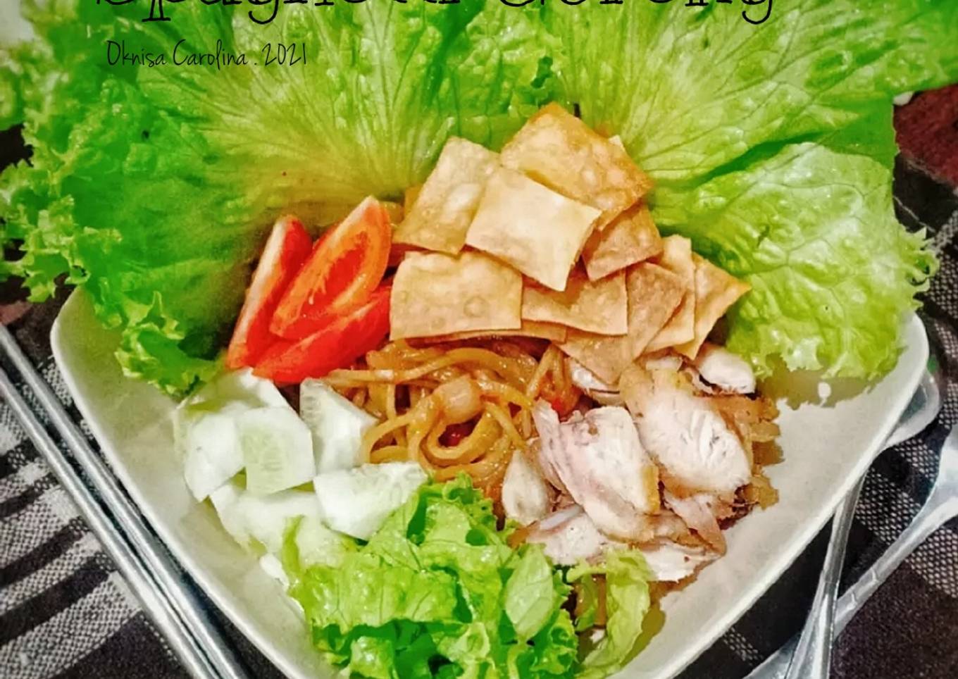 Spaghetti Goreng Pedas