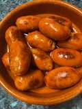Choricitos a la sidra