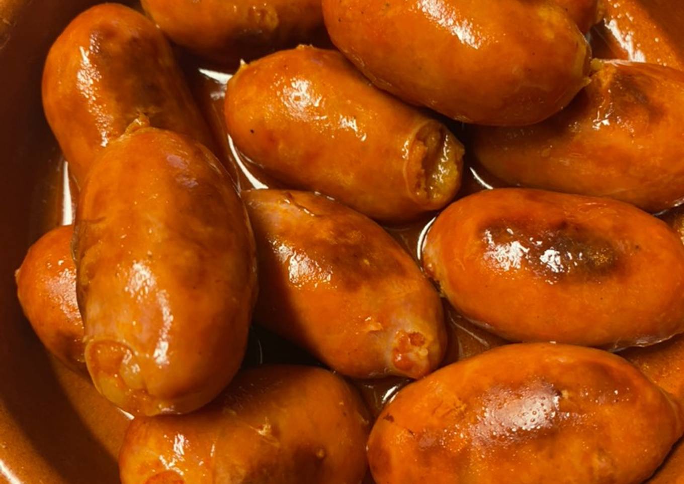 Choricitos a la sidra