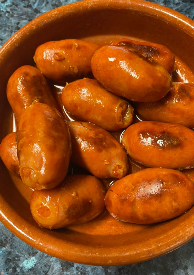 Una foto de Choricitos a la sidra