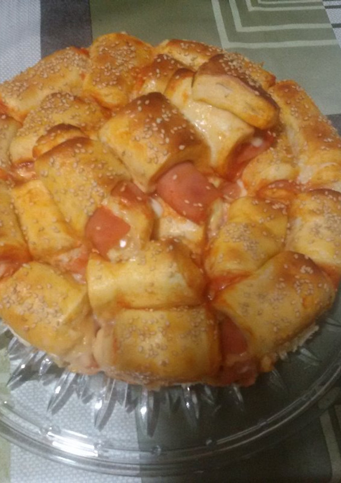 Una foto de Brioche salado relleno con thermomix