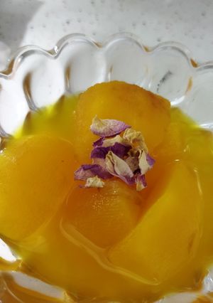 عکسی از دستور کامپوت سیب🍏😋