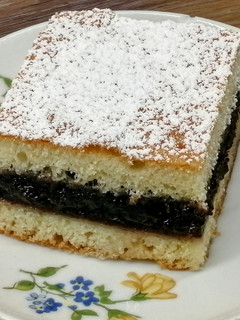 Szilvalekváros - mákos pite recept fotója