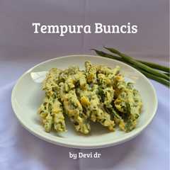 Tempura Buncis-レシピのメイン写真