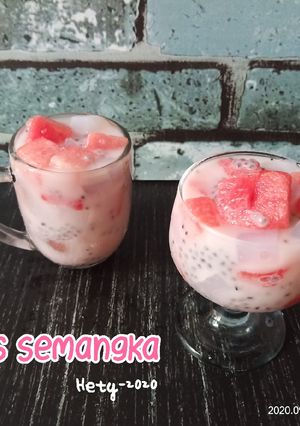 Foto resep 🍧 Es Semangka 🍉