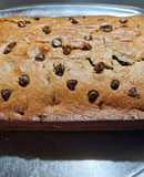 Budín de banana, pasas y ciruelas sin manteca