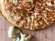 Una foto di frittata al microonde