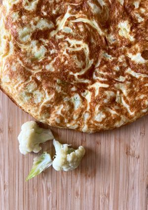Foto di Frittata di cavolfiore con albumi
