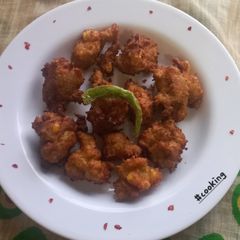 Monsoon Special Corn Pakoda A picture of Monsoon Special Corn Pakoda.