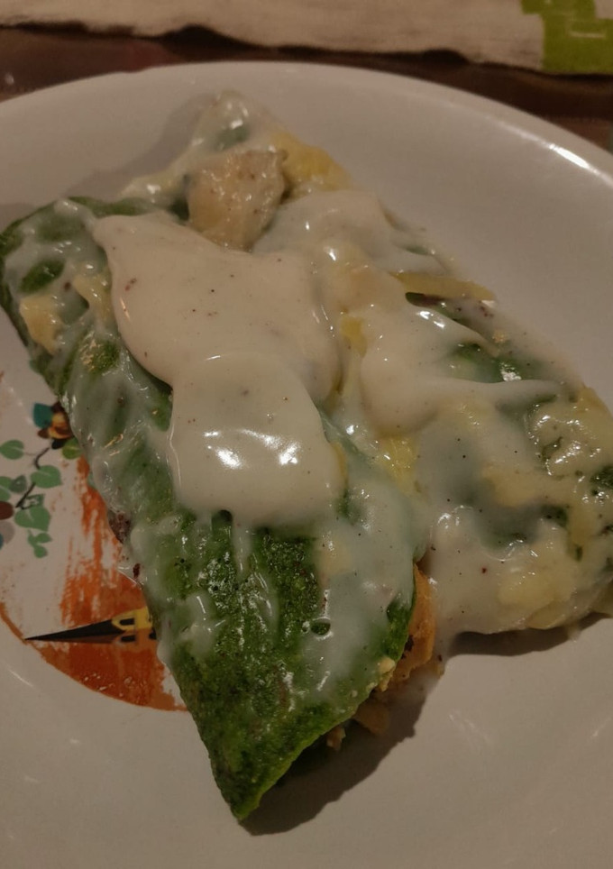 Una foto de Canelones de espinaca rellenos de pollo, ricota, espinaca (SIN TACC)